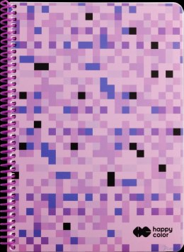 Kołonotatnik PIXI 2, A4, 80k, kratka, 80g/m2, Happy Color HA 4742 2030-PI2