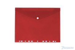 Teczka koperta A4 ps zawieszana - czerwona TKZ-13-01 BIURFOL