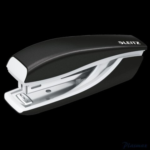 Zszywacz Mini metalowy Leitz WOW, czarny, 10 lat gwarancji, 10 kartek 55281095