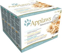 APPLAWS CAT Supreme Selection - mokra karma dla kotów - MIX smaków 12x70g