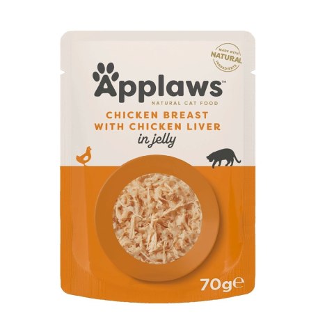 Applaws Cat Pouch Chicken Breast with Liver in Jell 70g