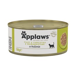Applaws Cat Tin Tuna Fillet with Seaweed 156g