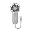 Wentylator ręczny akumulator USB NOVEEN F220
