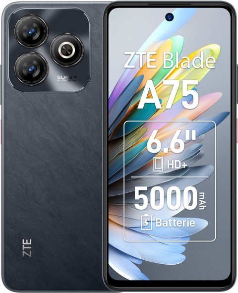 Smartfon ZTE Blade A75 4GB/128GB (Basalt Black)