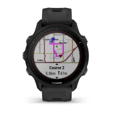 Zegarek Garmin Forerunner 955 Solar (46 mm) Black