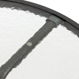 Stolik ogrodowy ze szklanym blatem JUPITER 60cm