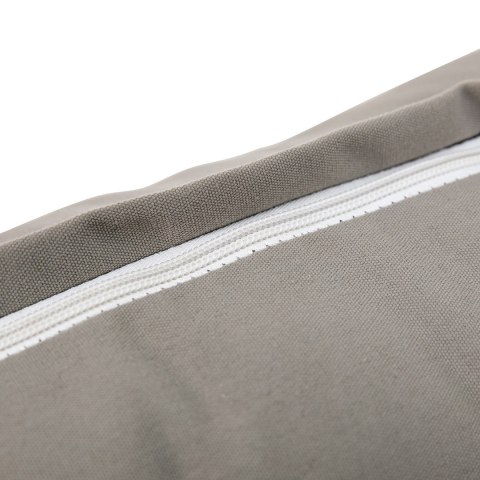 Zestaw ogrodowy wypoczynkowy narożny lub 2 sofy + stolik MARBELLA szary