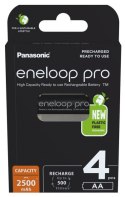 PANASONIC ENELOOP PRO AA 2500mAh 4 szt
