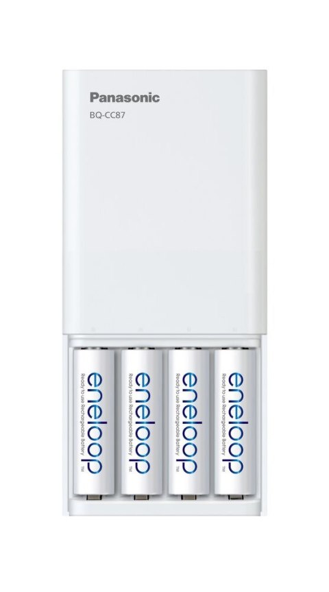 ŁADOWARKA PANASONIC SMARTPLUS USB + 4 x AA ENELOOP 2000 mAh