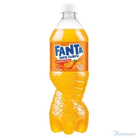 Napój FANTA POMARAŃCZA zero cukru 0.85L butelka PET