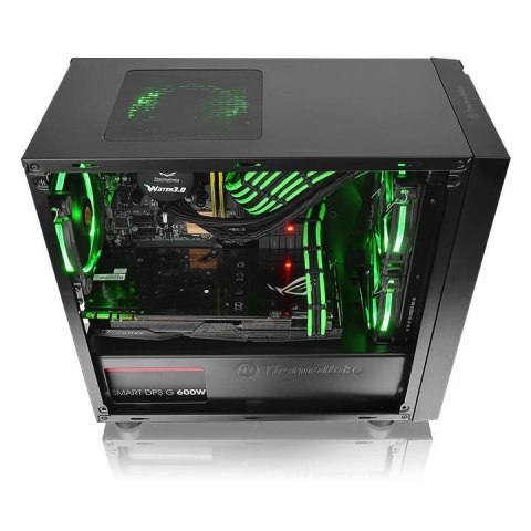 Obudowa Thermaltake Versa H18 Window CA-1J4-00S1WN-00 (Mini ITX; kolor czarny)