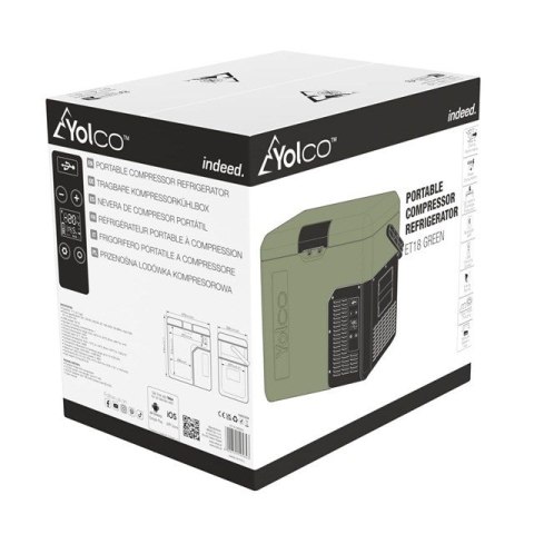 PRZENOŚNA LODÓWKA KOMPRESOROWA ET18 GREEN