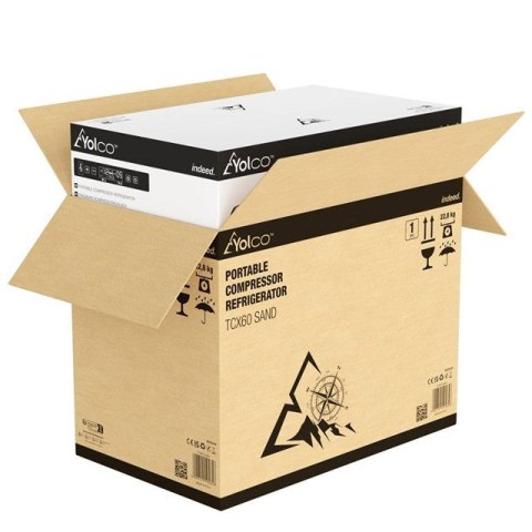 PRZENOŚNA LODÓWKA KOMPRESOROWA TCX60 SAND