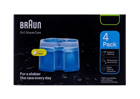 Wkład czyszczący BRAUN do golarki 4 pack