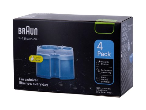 Wkład czyszczący BRAUN do golarki 4 pack