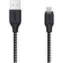 AUKEY KABEL USB-A - MICROUSB 2.0, QC 12W, 2M
