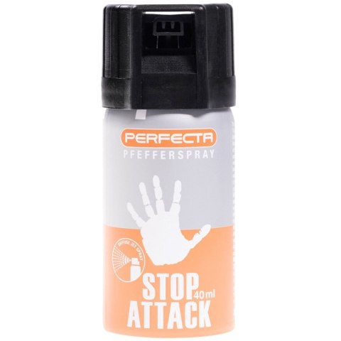 Gaz pieprzowy Perfecta Stop Attack stożek 40 ml