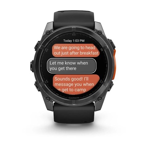 Zegarek Garmin Fenix 8 51mm Czarny