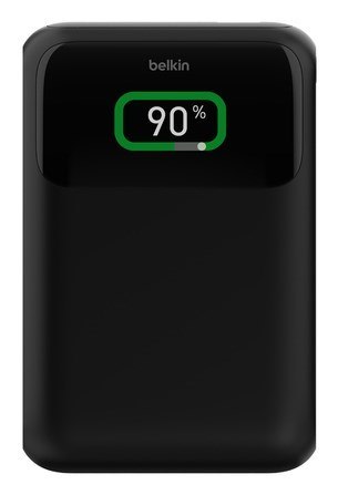 BELKIN POWERBANK 20 000 MAH, 2X USB-C PD 65W, USB-A 18W, Z WYŚWIETLACZEM