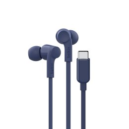 BELKIN SŁUCHAWKI PRZEWODOWE DOUSZNE USB-C, BLUE