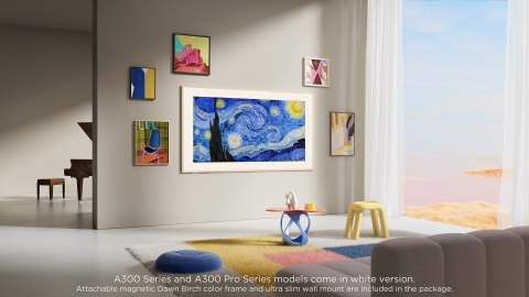 Telewizor 55" TCL 55A300W QLED 4K 144Hz Google TV