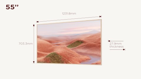 Telewizor 55" TCL 55A300W QLED 4K 144Hz Google TV