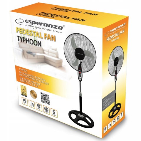 Wentylator stojący Esperanza TYPHOON EHF002KE (kolor czarny)