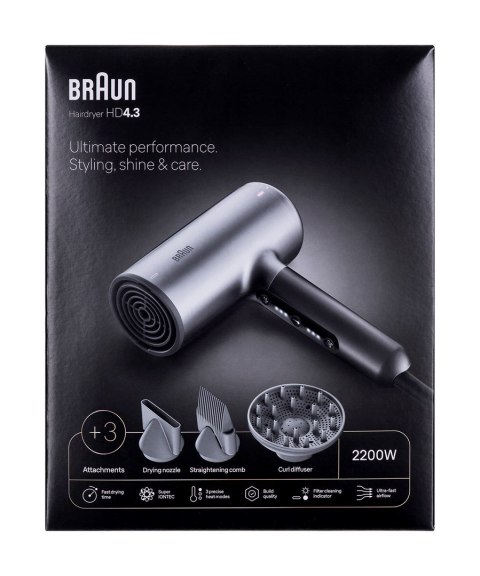 Suszarka do włosów BRAUN HD435E