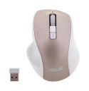 Mysz Asus Silent Wireless Mouse Gold MW202 bezprzewodowa złota