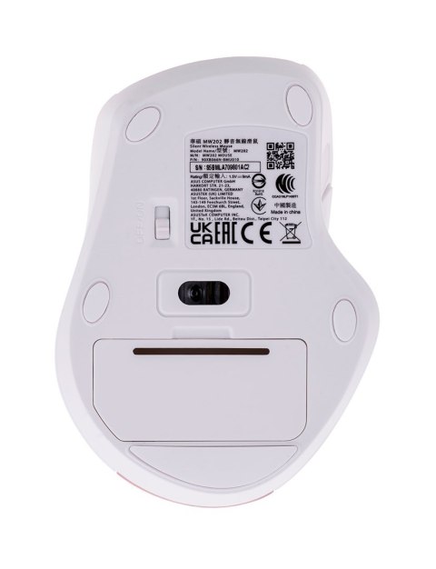 Mysz Asus Silent Wireless Mouse Gold MW202 bezprzewodowa złota