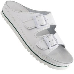 Wygodne klapki Scholl AIR BAG BIAŁY 37