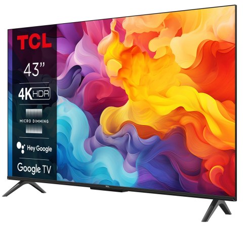 Telewizor 43" TCL 43P655 4K Ultra HD Android