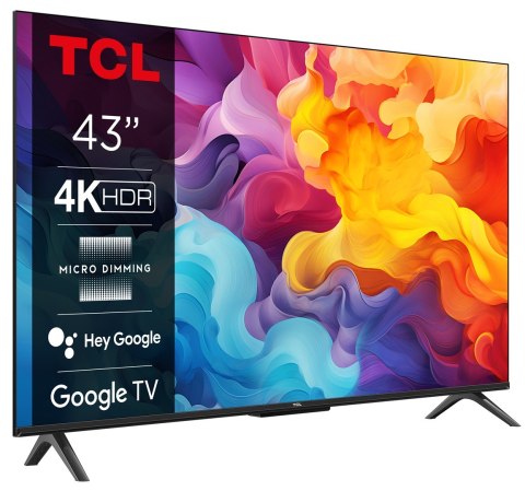 Telewizor 43" TCL 43P655 4K Ultra HD Android