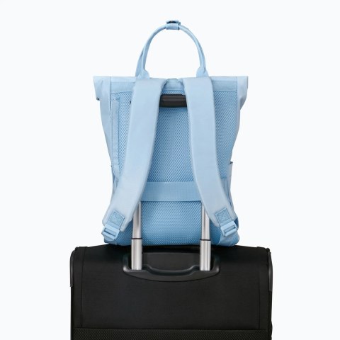American Tourister Urban Groove Pastels Roll Top Backpack Pastel Blue