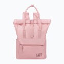 American Tourister Urban Groove Pastels Roll Top Backpack Pastel Pink