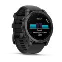 Garmin Fenix E stainless Steel slate grey