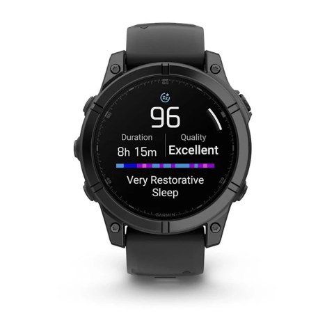 Garmin Fenix E stainless Steel slate grey