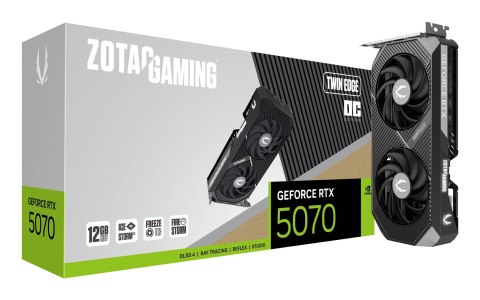 Karta graficzna ZOTAC GAMING GeForce RTX 5070 Twin Edge OC 12GB
