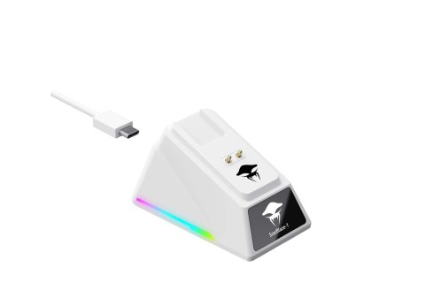 Mysz gamingowa bezprzewodowa Havit StarBlaze-1 (biało-czarny)