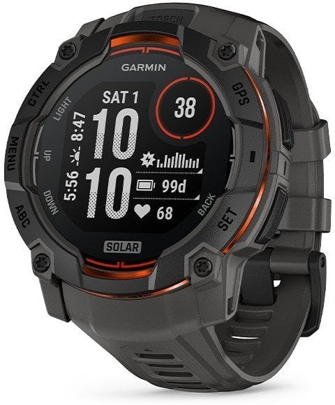 Smartwatch GARMIN Instinct 3 50mm SOLAR Black