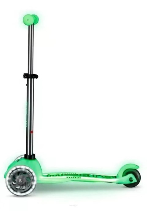 Hulajnoga Mini Micro Deluxe Glow LED Plus Icy Lime