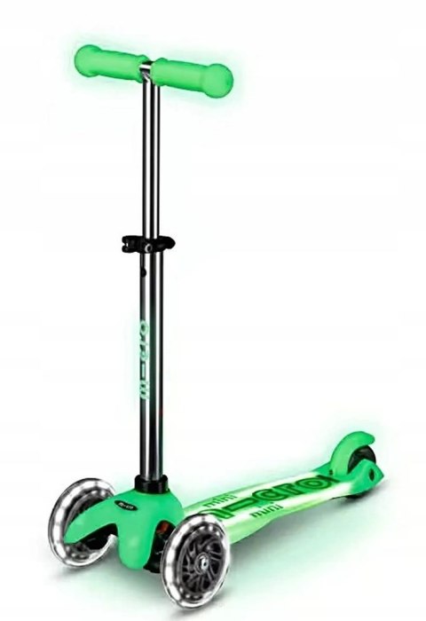 Hulajnoga Mini Micro Deluxe Glow LED Plus Icy Lime