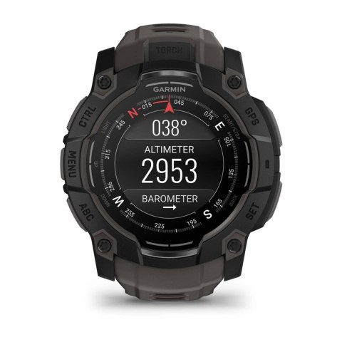 Zegarek Garmin Instinct 3 - 50 mm AMOLED Black met charcoal band