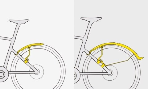 Błotnik rowerowy TOPEAK ETRAFENDER SET G1&G2 (GRAVEL)