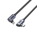 UNITEK KABEL USB-C KĄTOWY 90°/90° PD 100W M/M 1M