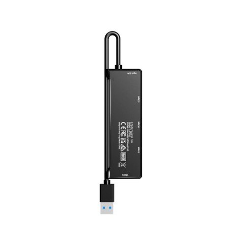UNITEK HUB USB-A 4X USB-A 5 GBPS, CZARNY