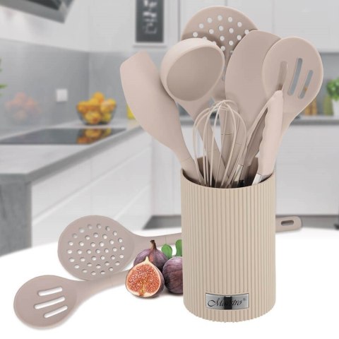 Przybory kuchenne 8 el. MR-1542-BIEGE MAESTRO