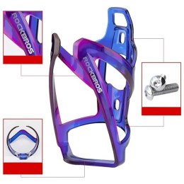 Uchwyt rowerowy Rockbros FK338 na bidon - niebiesko-fioletowy