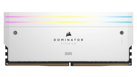 DOMINATOR TITANIUM RGB 64 GB (4x16 GB) DDR5 DRAM 6000 MT/s CL36 Intel XMP White