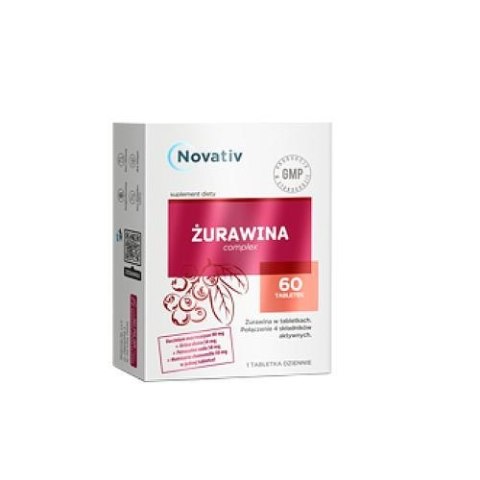 Novativ Żurawina complex 60 tabletek